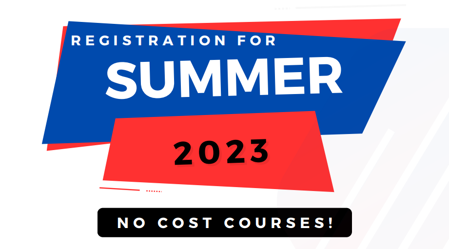 Register for summer classes!